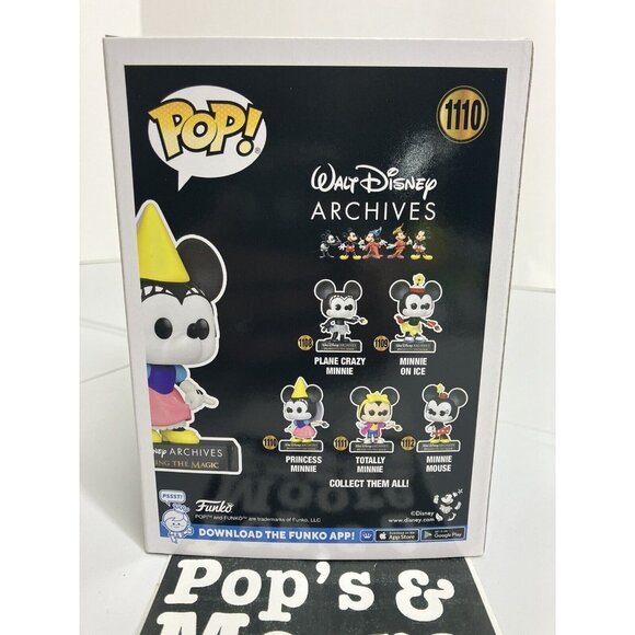 Funko Pop! Walt Disney Archives: Princess Minnie #1110 Vinyl Figure Brand New - Picture 4 of 7